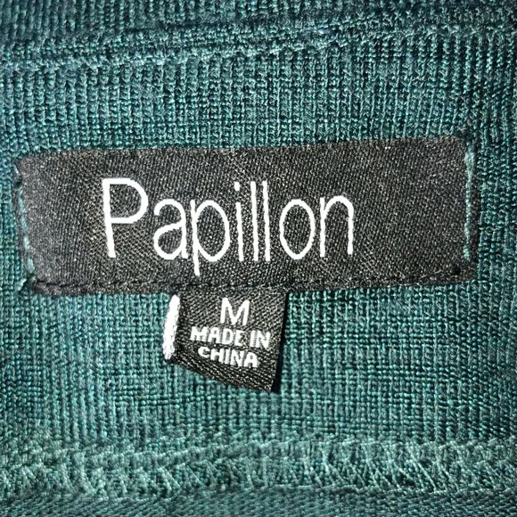 Papillon thin knit sweater dress NEW Size M - Picture 4 of 6